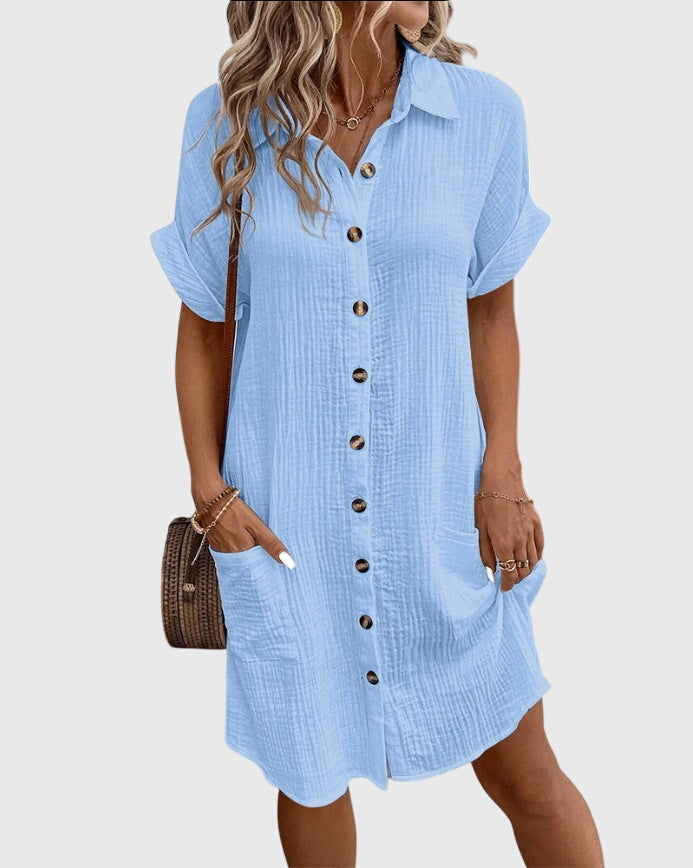 Linda | Knopf Sommerkleid