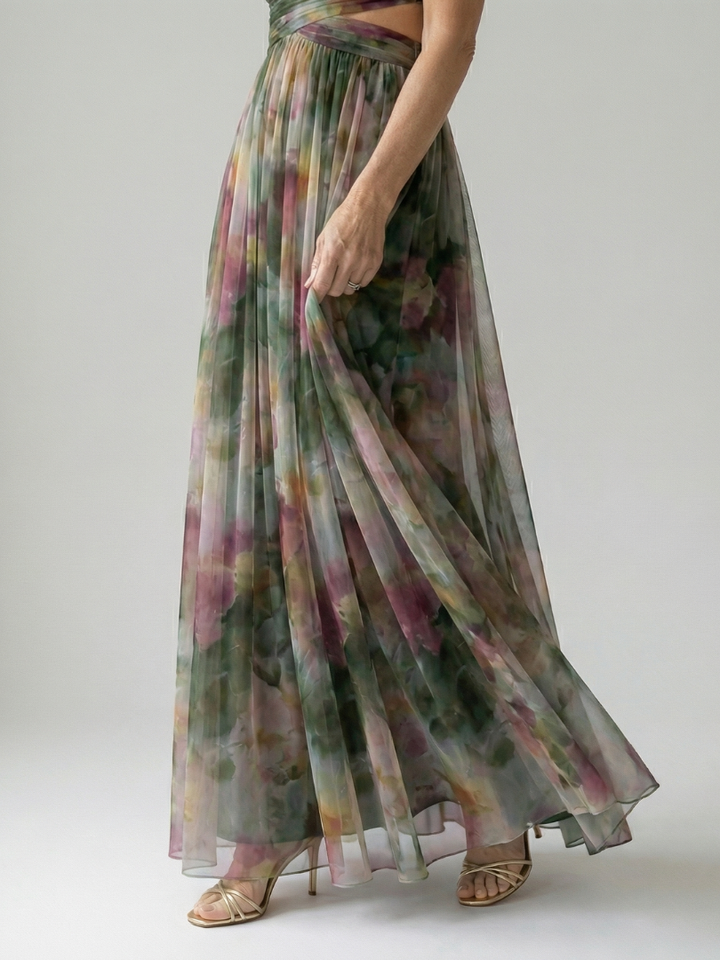 Valencia Sunset Maxi Kleid