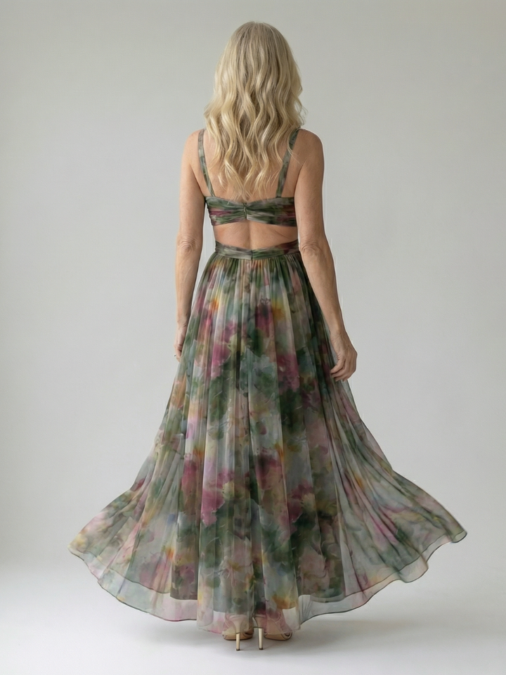 Valencia Sunset Maxi Kleid