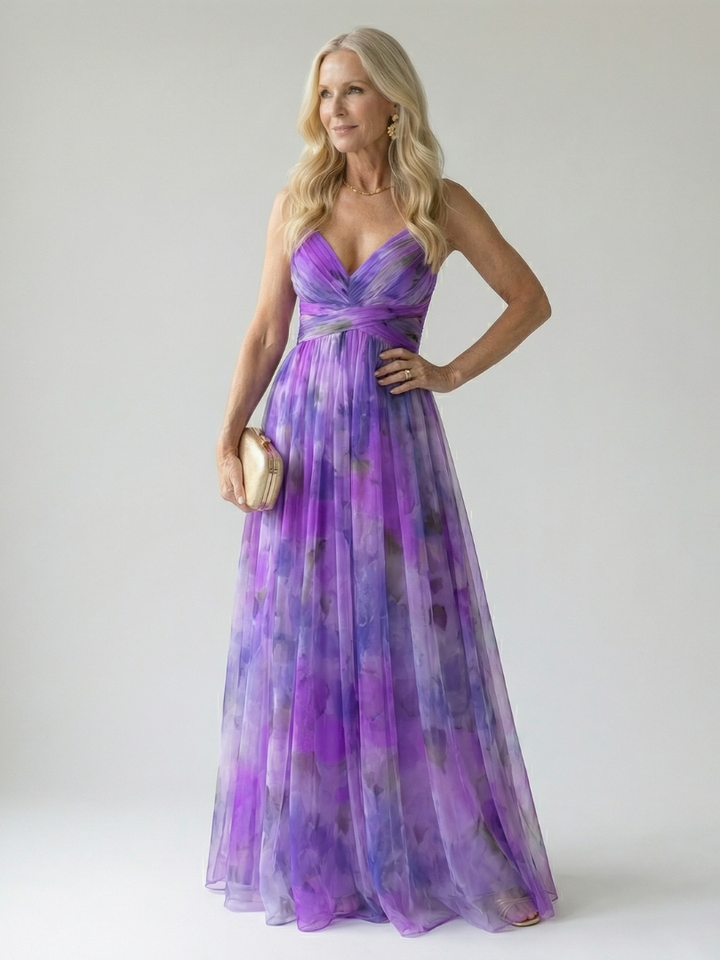 Valencia Sunset Maxi Kleid