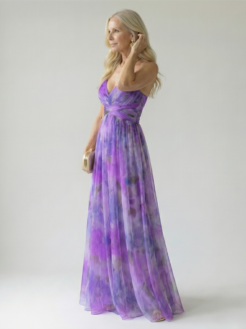 Valencia Sunset Maxi Kleid