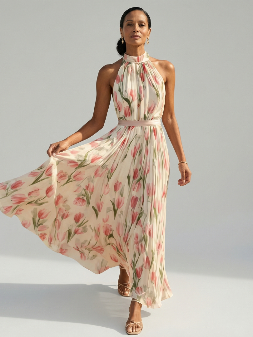 Livia | Weiches florales Sommerkleid