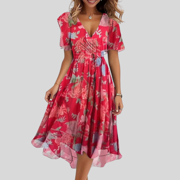 Naomie | Leichtes, fließendes Sommerkleid