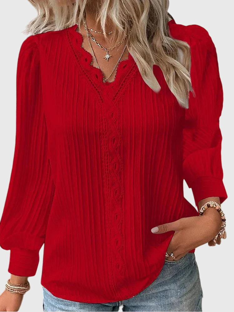 Andrea | Schicker Pullover-Top
