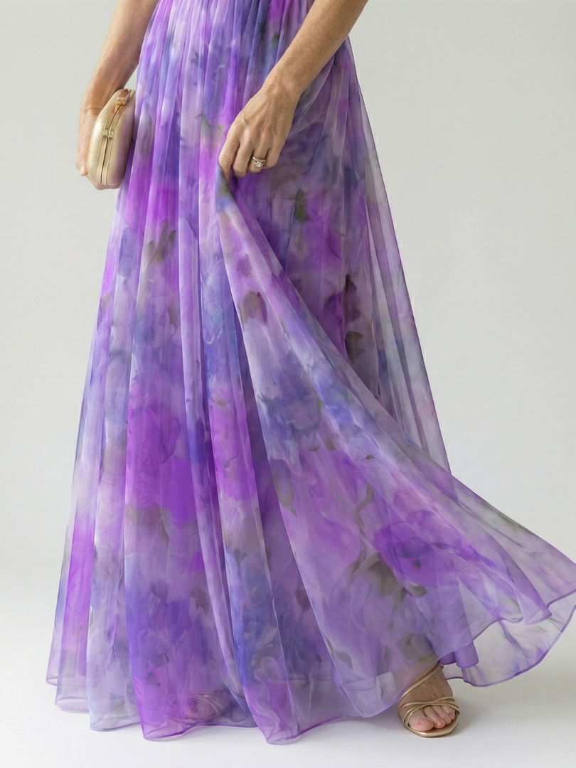 Valencia Sunset Maxi Kleid
