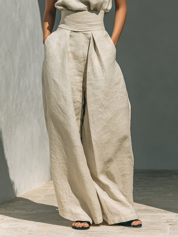Hannah | Leinen Skulpturen Set