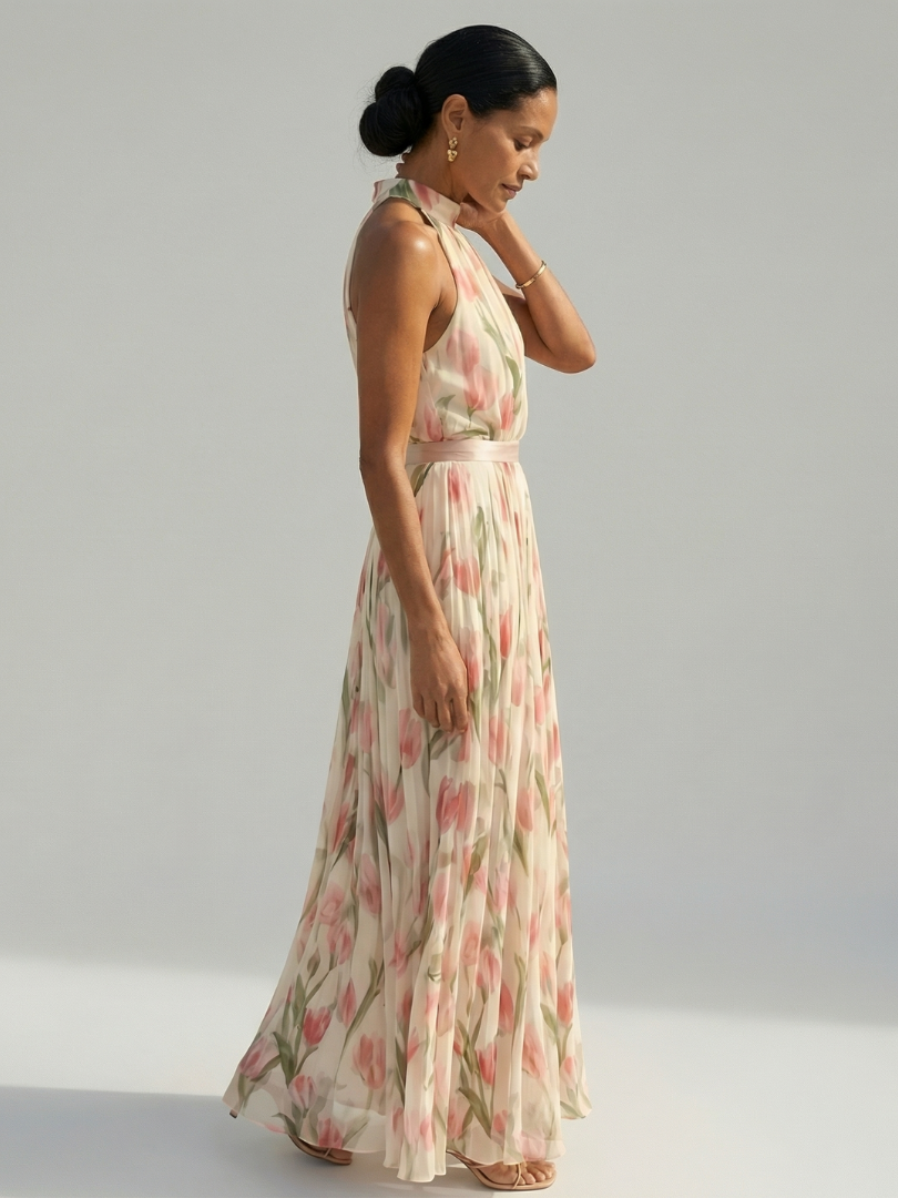 Livia | Weiches florales Sommerkleid