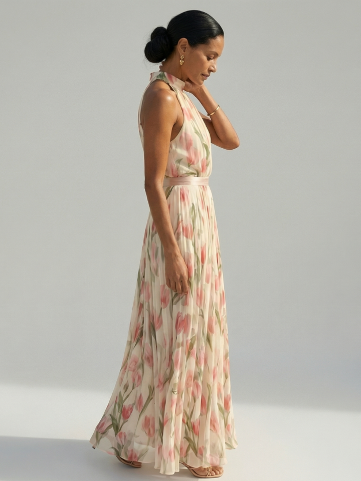 Livia | Weiches florales Sommerkleid