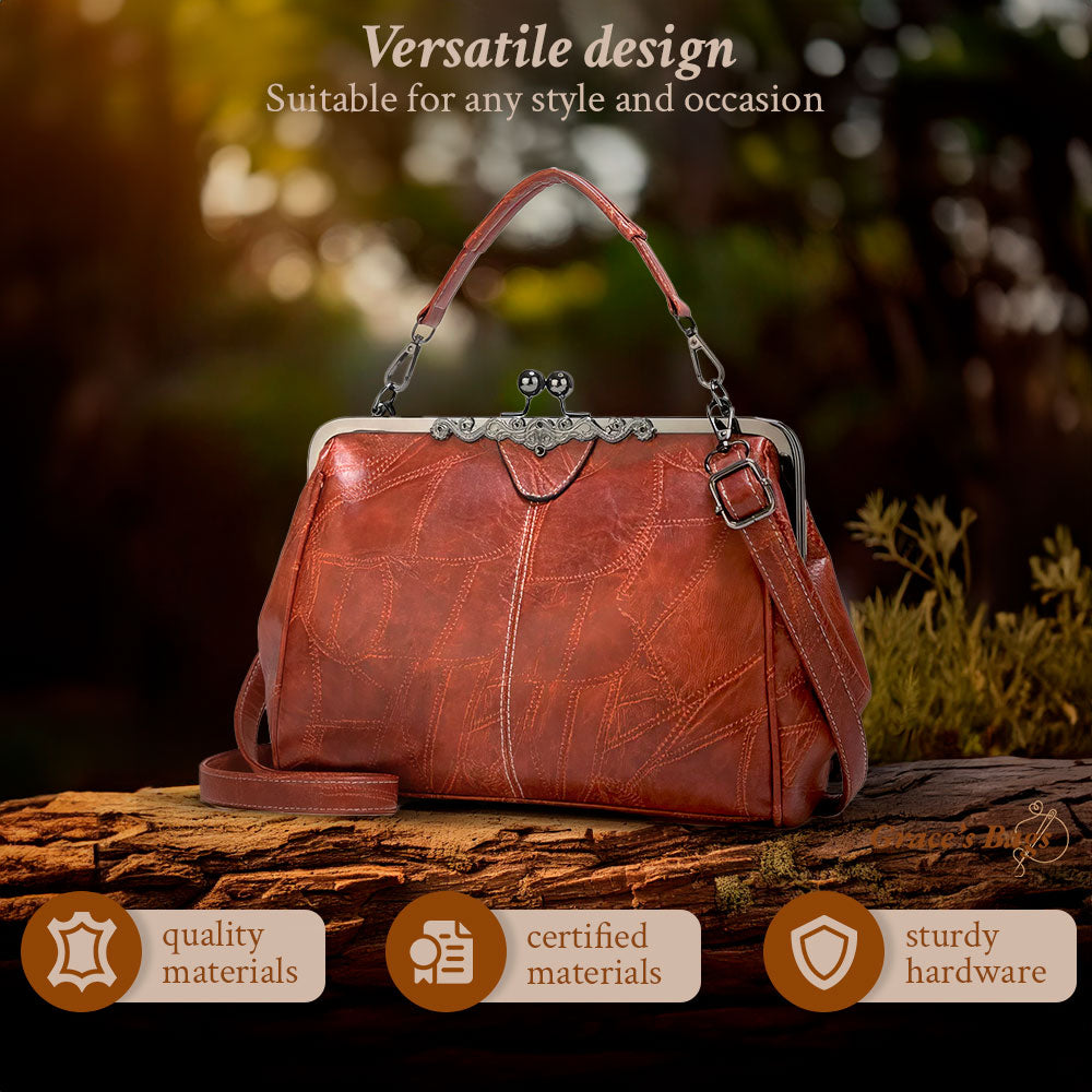 Elisabeth – Klassische Charm Vintage Handtasche