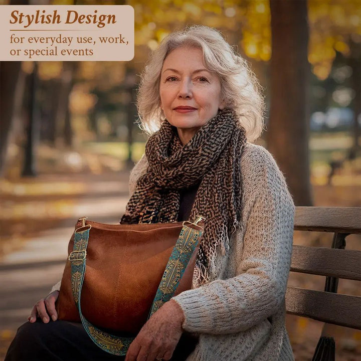 Greta – Vintage Schultertasche
