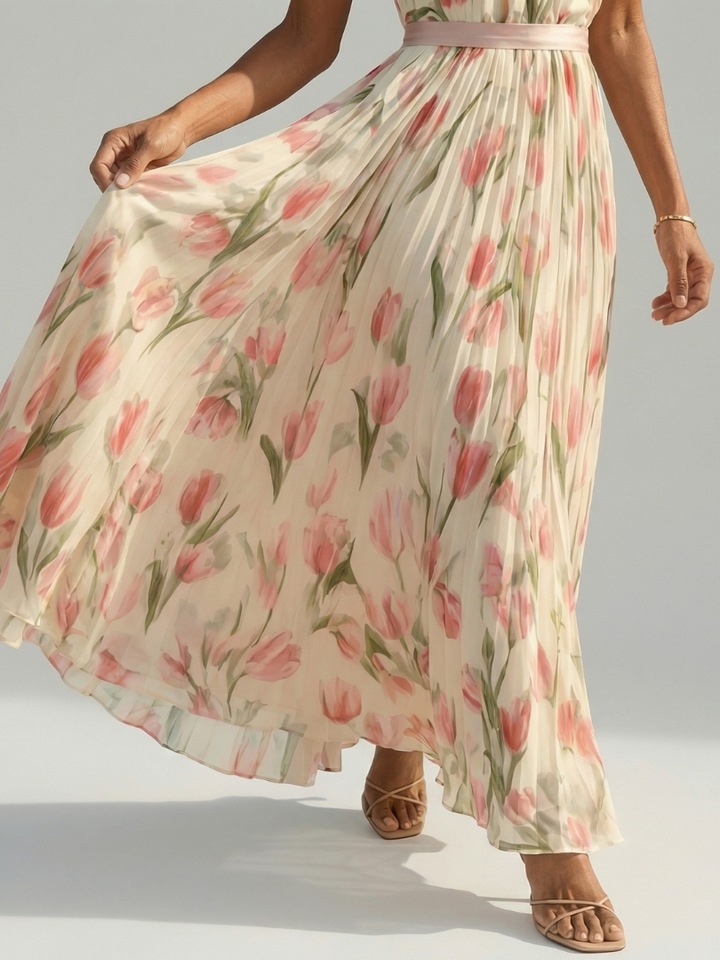 Livia | Weiches florales Sommerkleid