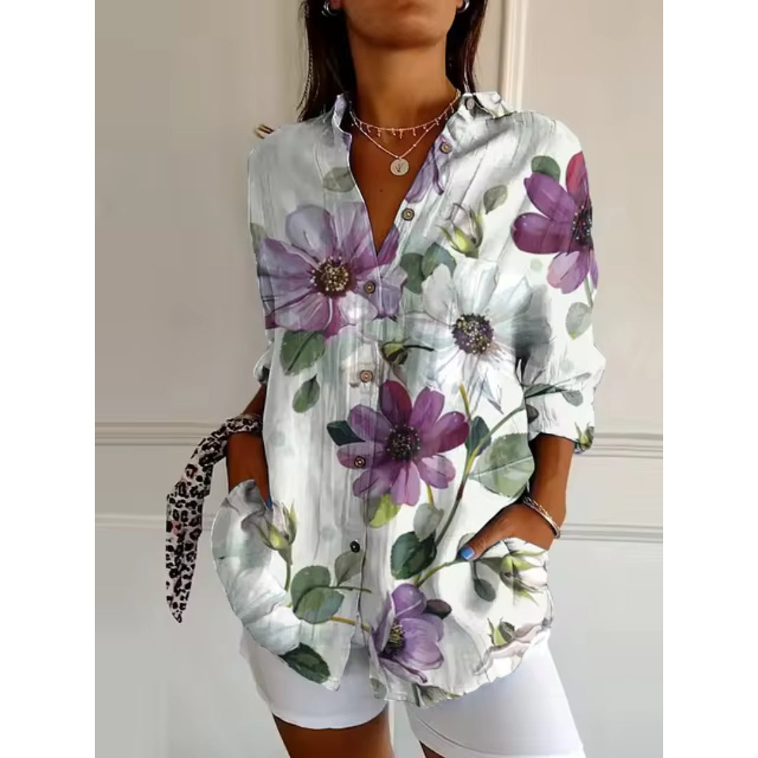 Elara Leichte Blumenshirt
