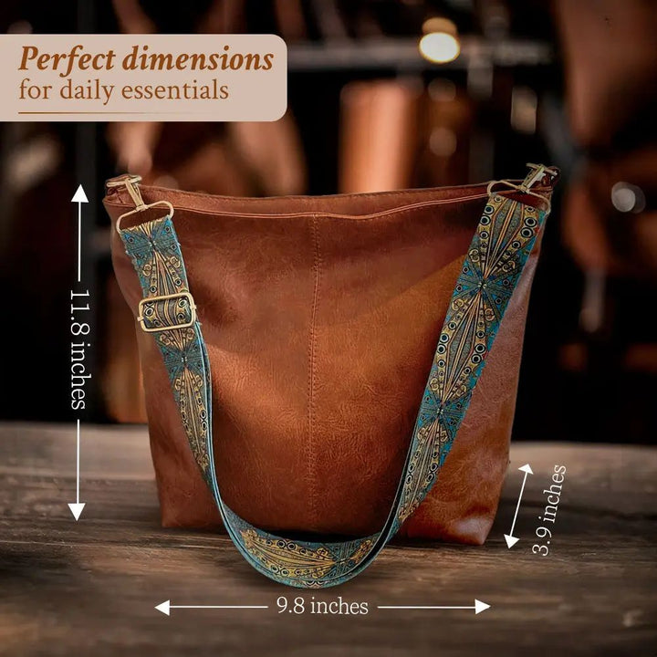 Greta – Vintage Schultertasche