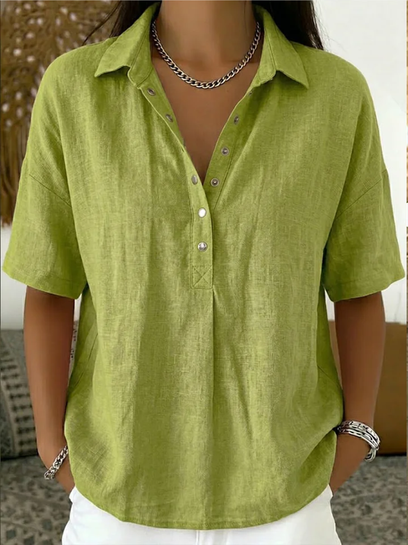Willow Klassische Knopfb blouse