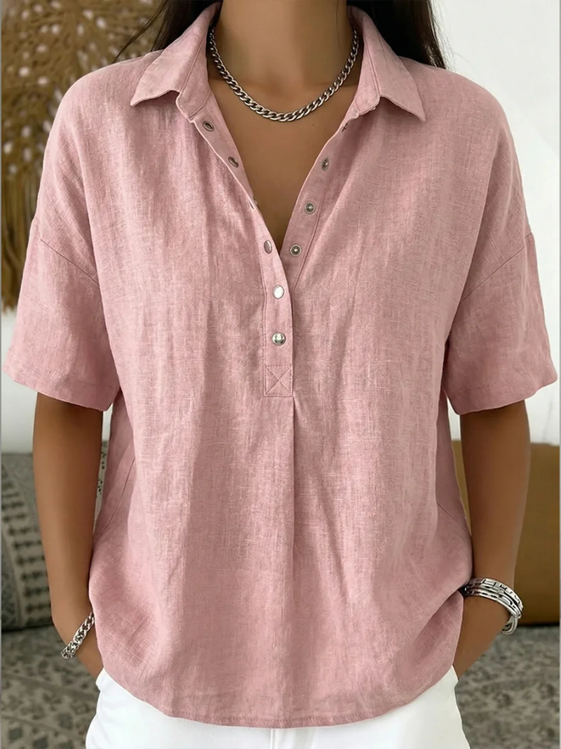 Willow Klassische Knopfleiste Bluse