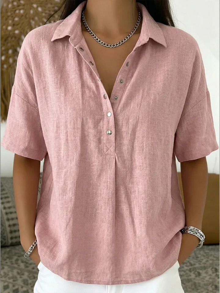 Willow Klassische Knopfleiste Bluse