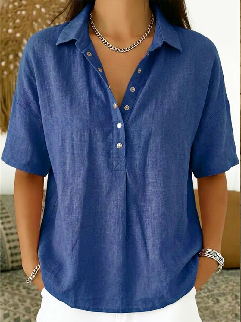 Willow Klassische Knopfb blouse
