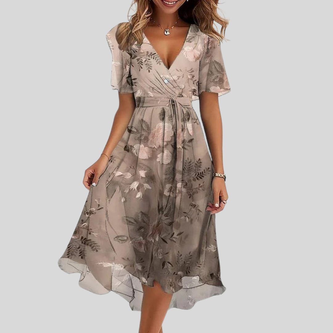 Naomie | Leichtes, fließendes Sommerkleid