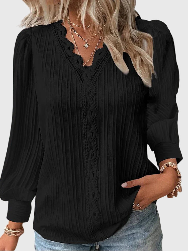 Andrea | Schicker Pullover-Top