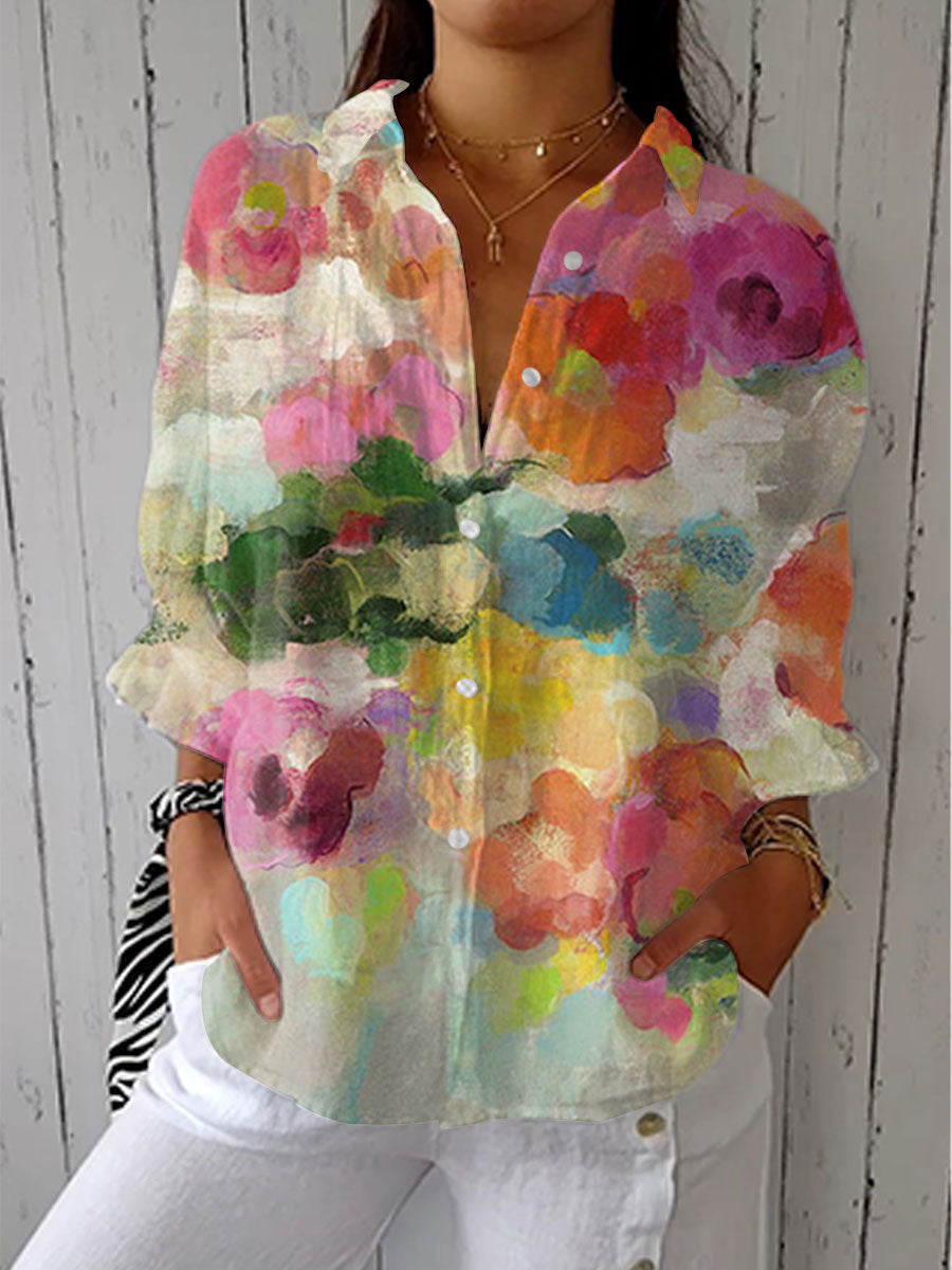 Traumhafte Aquarellbluse