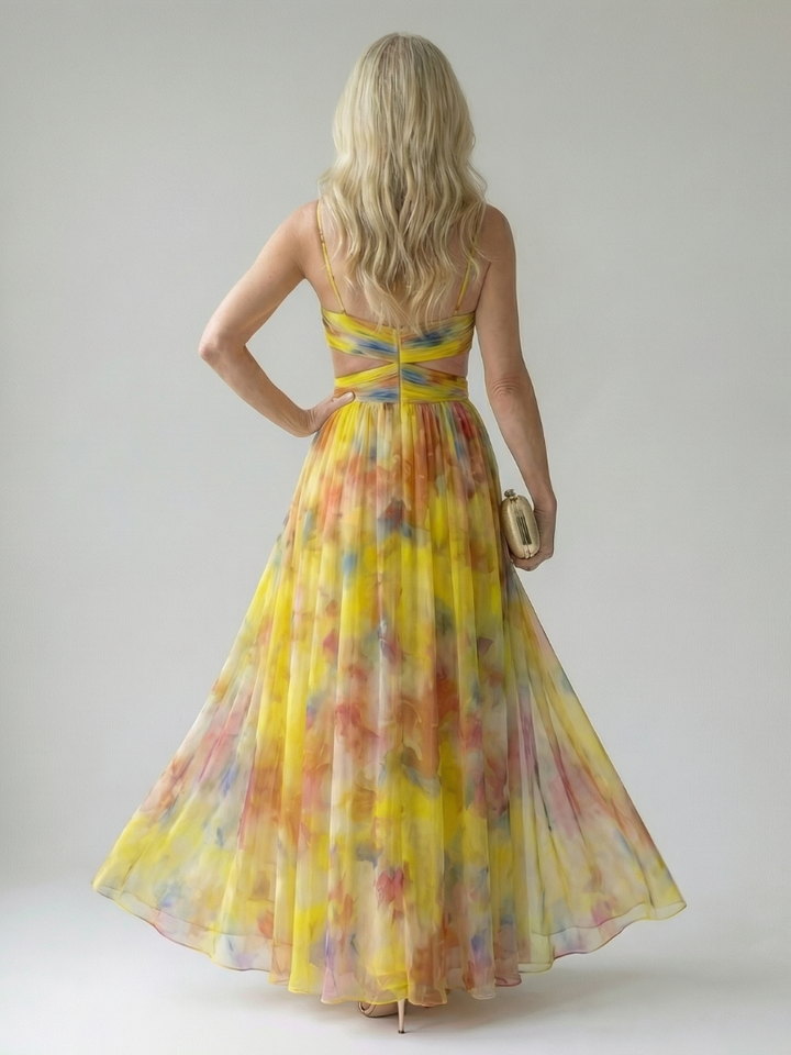 Valencia Sunset Maxi Kleid