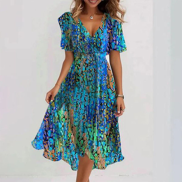 Naomie | Leichtes, fließendes Sommerkleid