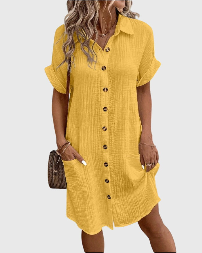 Linda | Knopf Sommerkleid