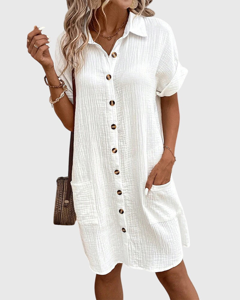 Linda | Knopf Sommerkleid
