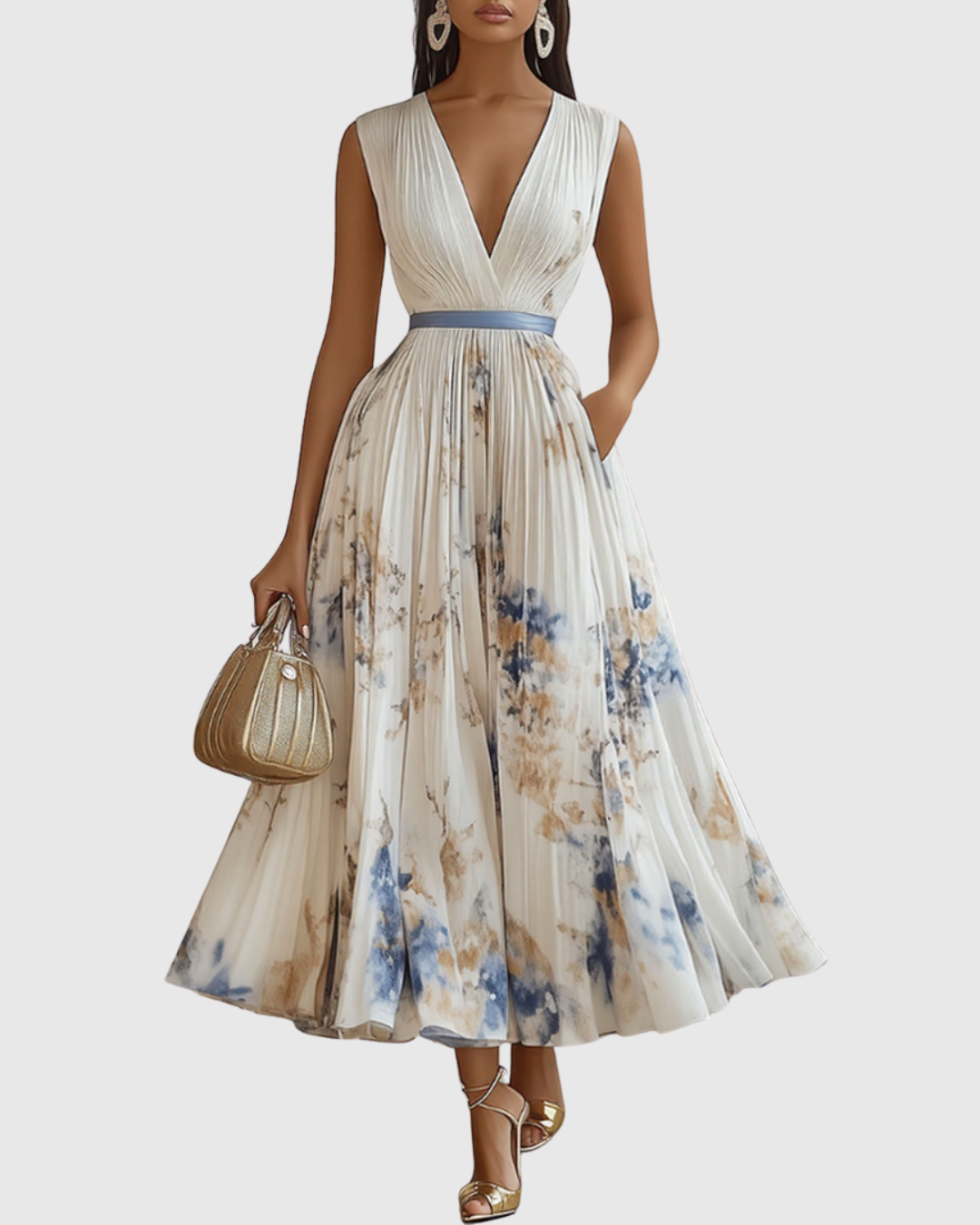 Rowella | Elegantes Flow Maxikleid