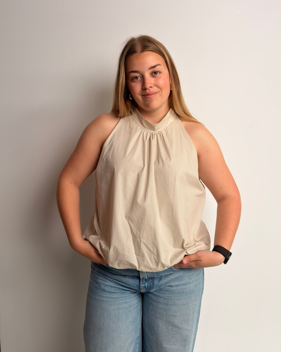 Joy Lässige Bedruckte Bluse