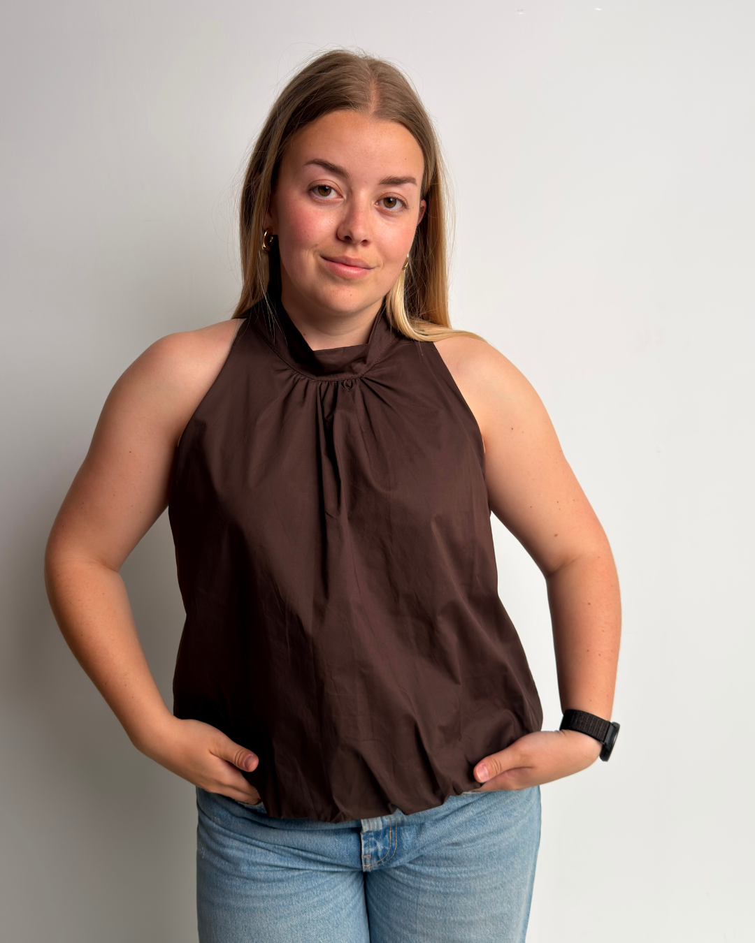 Joy Lässige Bedruckte Bluse