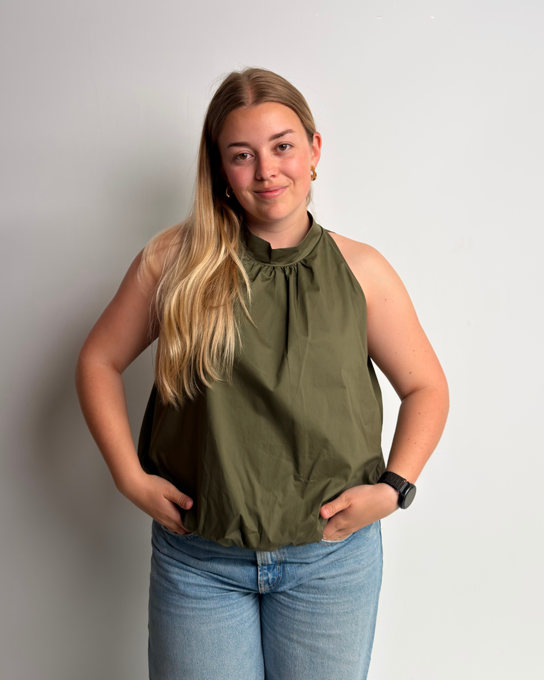 Joy Lässige Bedruckte Bluse