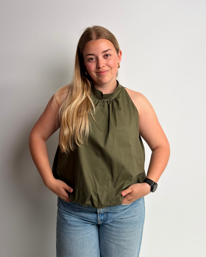 Joy Lässige Bedruckte Bluse