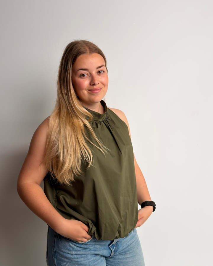 Joy Lässige Bedruckte Bluse