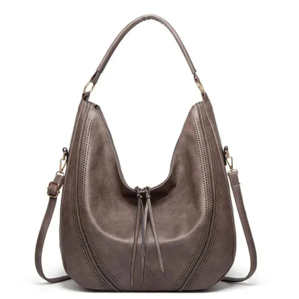 Brunhilde – Klassische Vielseitigkeit Vintage Schultertasche
