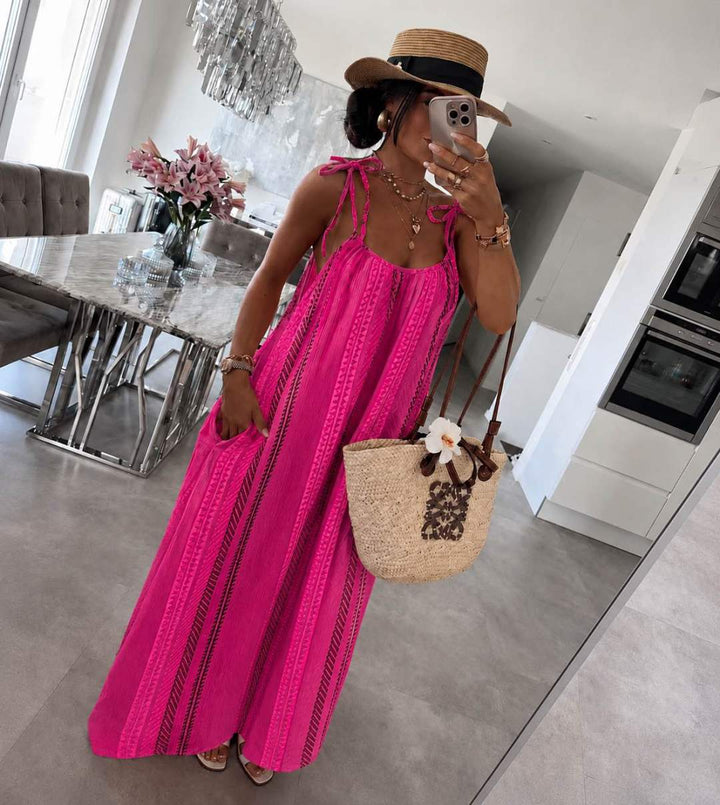 Bohemian Sommer Maxikleid