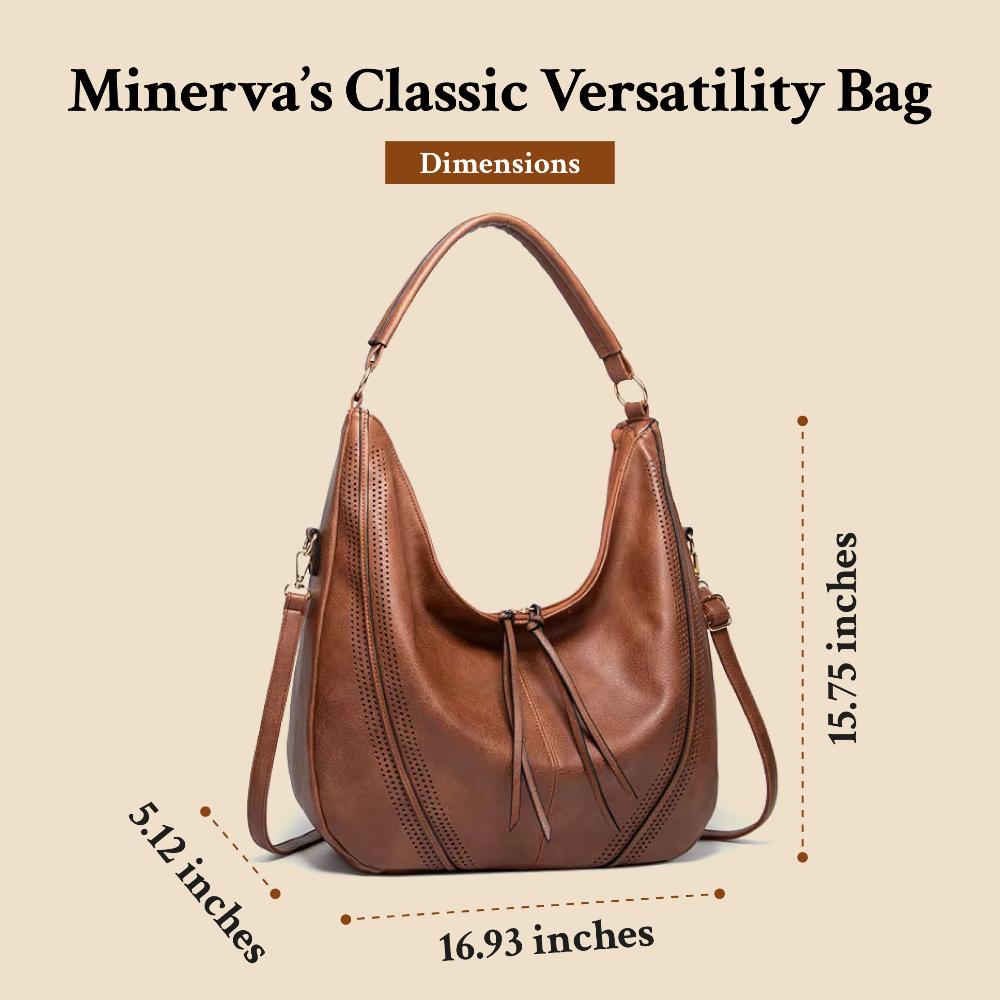 Brunhilde – Klassische Vielseitigkeit Vintage Schultertasche