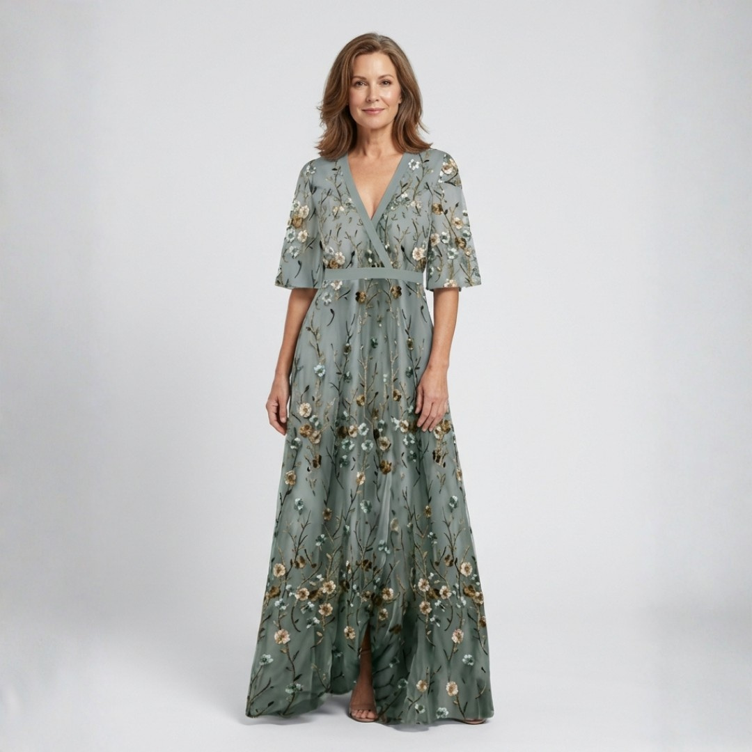 Diane | Schmeichelhaftes Maxikleid