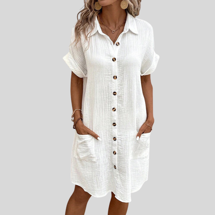 Linda | Knopf Sommerkleid