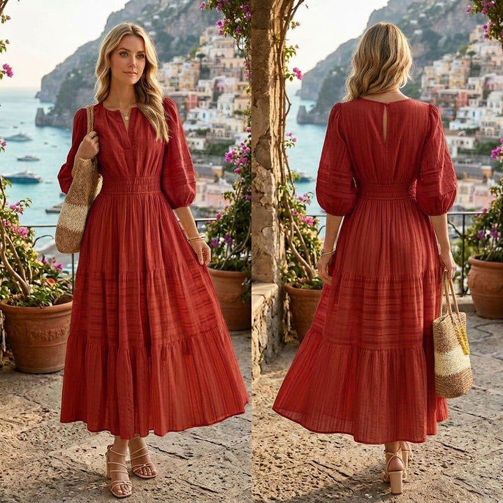 Riviera Entspannte Eleganz Kleid