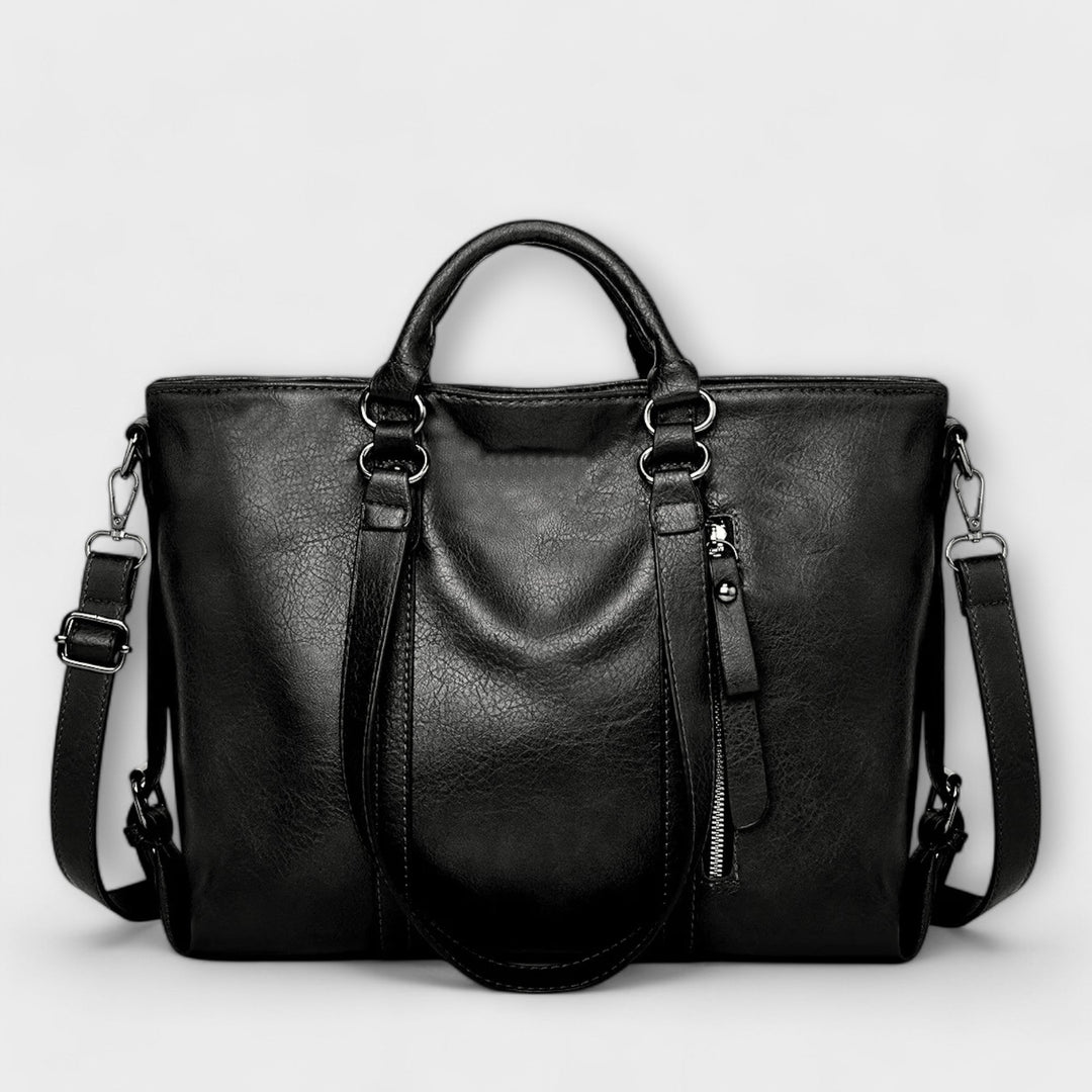 Zephyra - Große Handgefertigte Vegane Leder Tasche