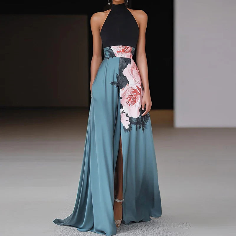 Elena | Tulpen Flow Maxikleid
