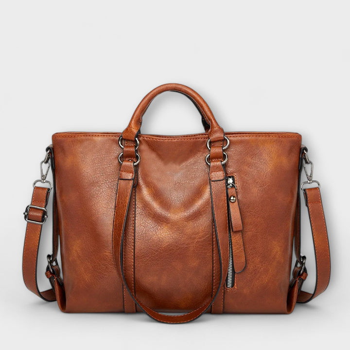 Zephyra - Große Handgefertigte Vegane Leder Tasche