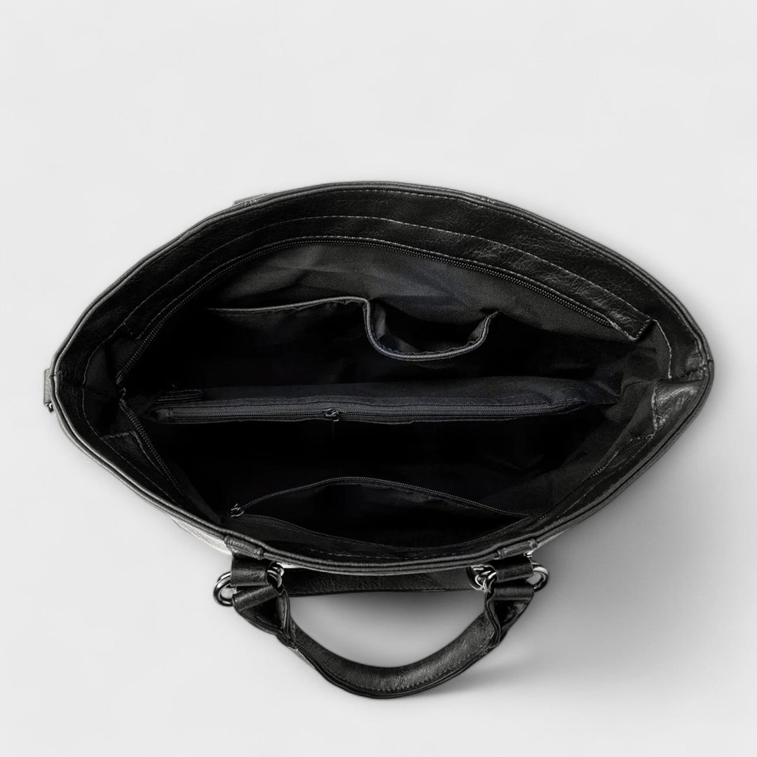 Zephyra - Große Handgefertigte Vegane Leder Tasche