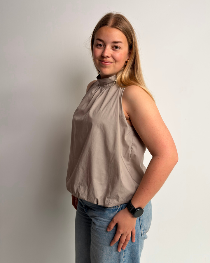 Joy Lässige Bedruckte Bluse