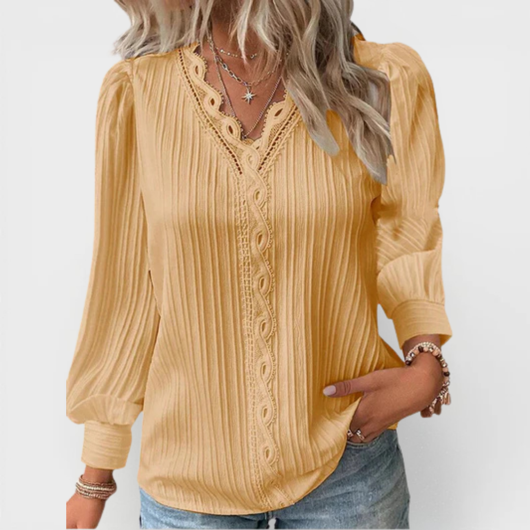Andrea | Schicker Pullover-Top