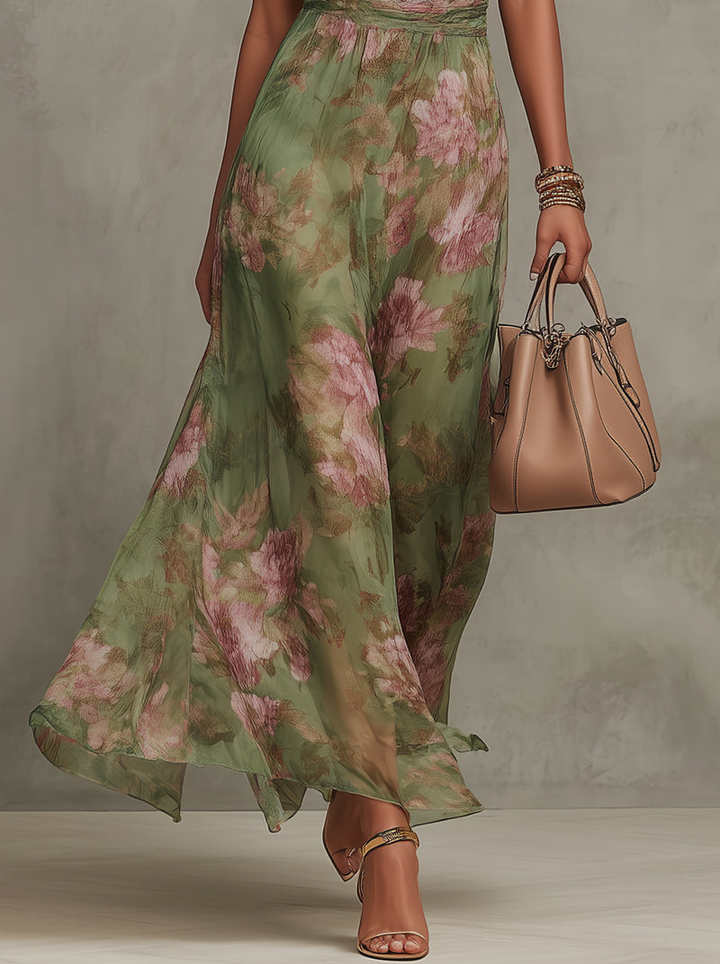 Aria Botanische Eleganz Kleid
