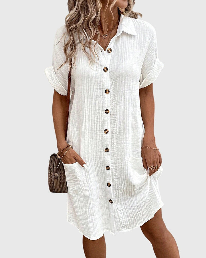 Linda | Knopf Sommerkleid