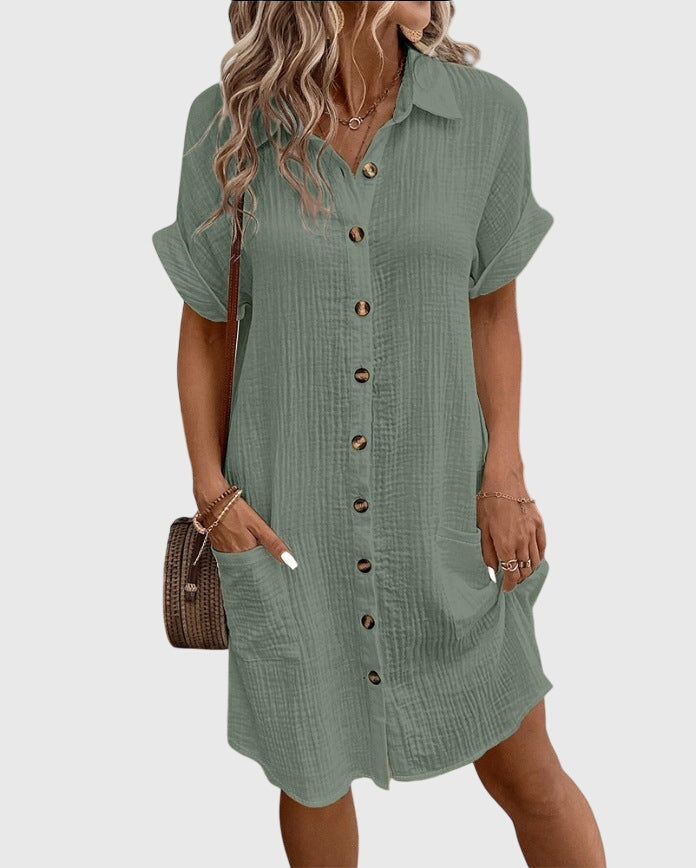 Linda | Knopf Sommerkleid