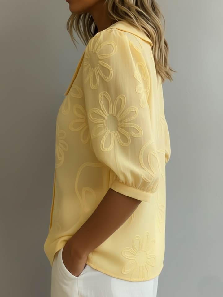 Liora Soft Bloom Bluse